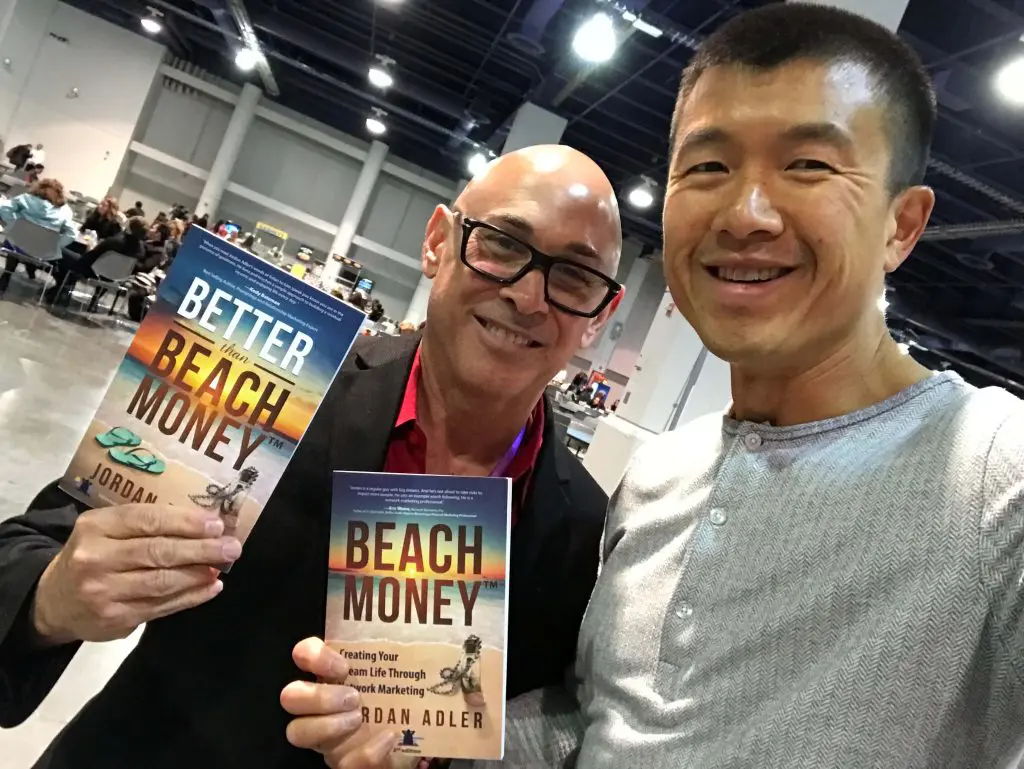 Jordan Adler network marketing leader and author of Beach Money