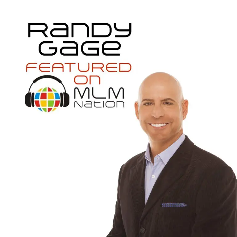 Randy Gage speaking confidently about the future of network marketing and strategies to protect your business.